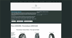 Desktop Screenshot of pneus-tracteurs-agricoles.com